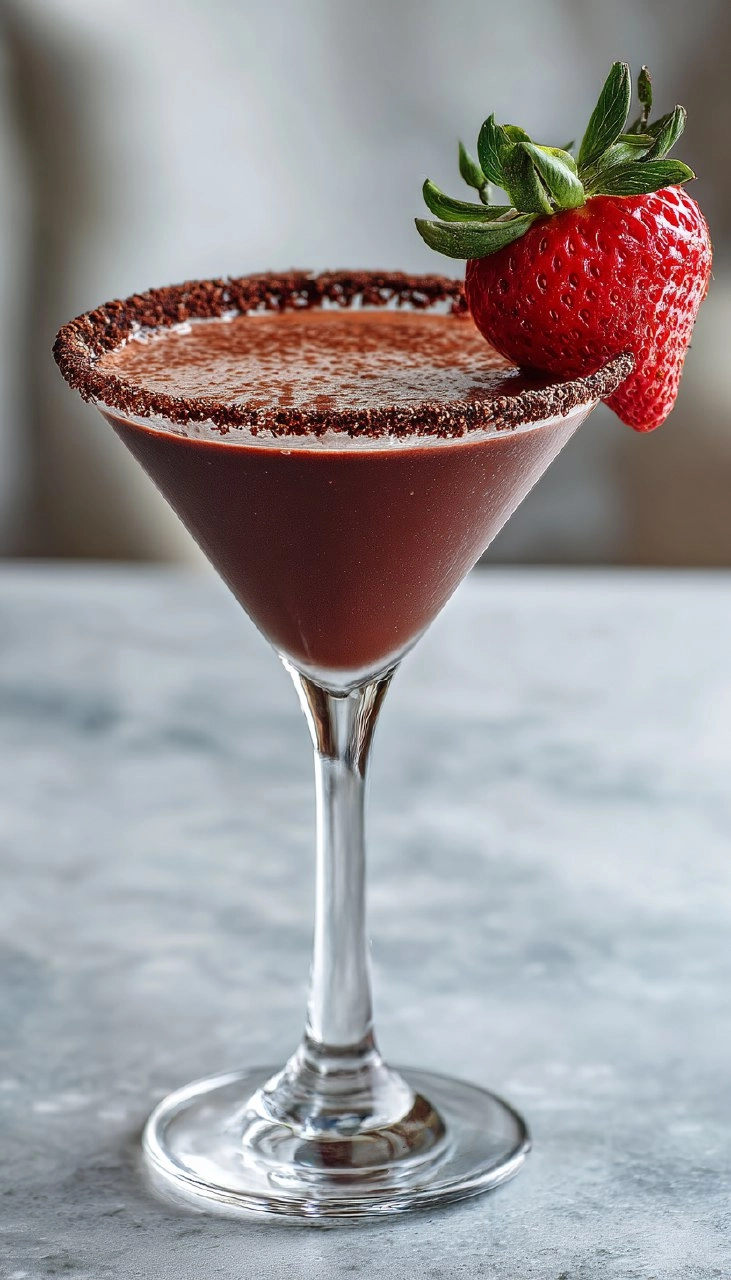 9 Date Night Dinner Recipes 8 Chocolate Covered Strawberry Martini